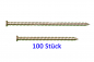 Preview: 100 Rahmenschrauben Fensterrahmenschraube Senkkopf 7,5 x 132mm (für Kunststoff-Profile)