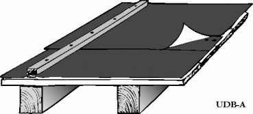 OMEGA Light Dachbahn SK-Duo 1,5x50m 145g/m² sD 0,03  mit integrierten Klebebändern