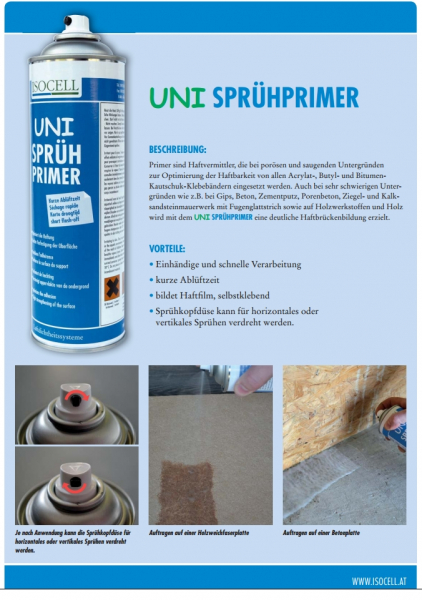 Uni Sprühprimer ISOCELL 500ml